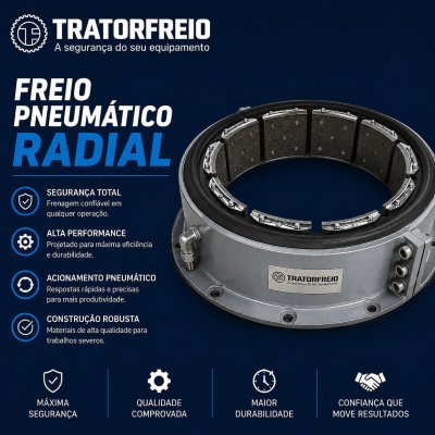 Freio Pneumático Radial